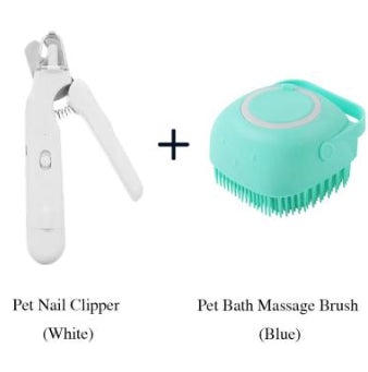 2-in-1 Dog & Cat Nail Clippers and Grinder with Light