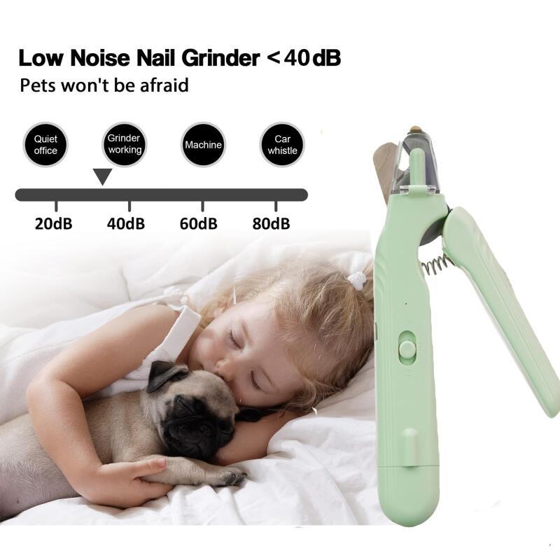 2-in-1 Dog & Cat Nail Clippers and Grinder with Light